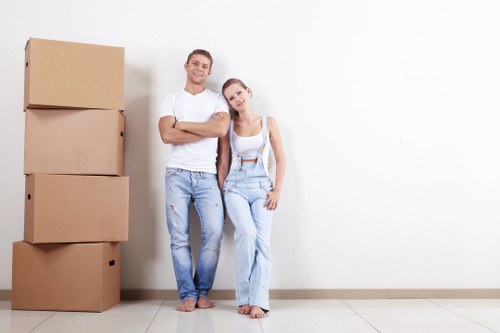 Furniture pickup service for a home in Edmonton