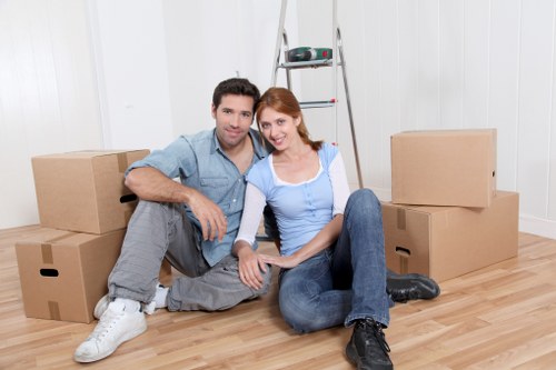 Bulky furniture and appliance removal from an Edmonton property