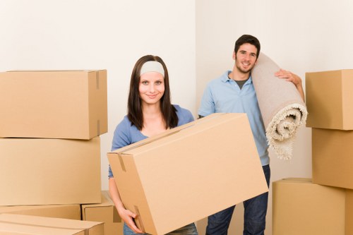 Edmonton apartment and condo moving van support