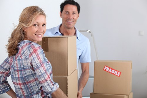 Low-carbon moving van used for sustainable removals in Edmonton